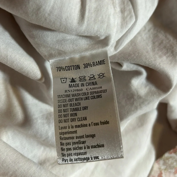 Rhythm Pink Floral Zip Up Mini Skirt Sz 4 C9 - Picture 3 of 4